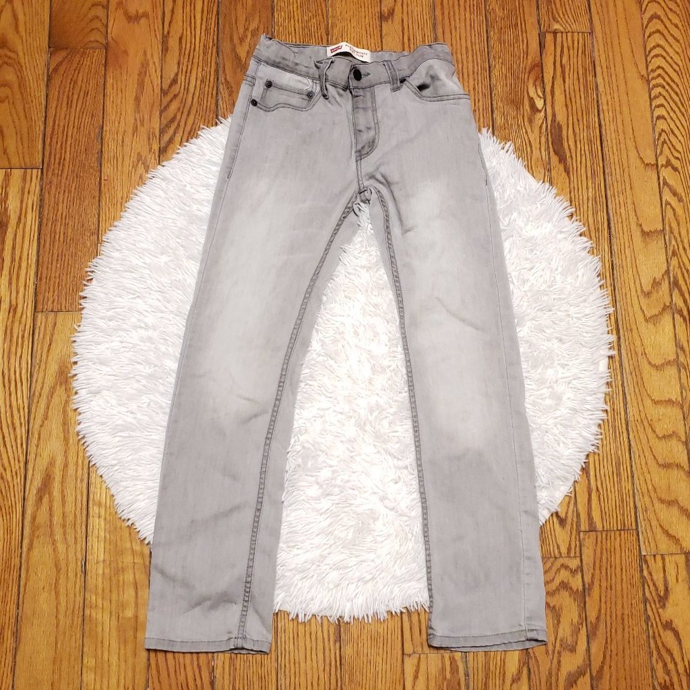 Levi's Boys Gray 511 Slim Fit Performance Jeans
